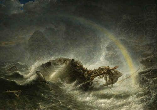 The Shipwreck by Francis Danby, unknow artist